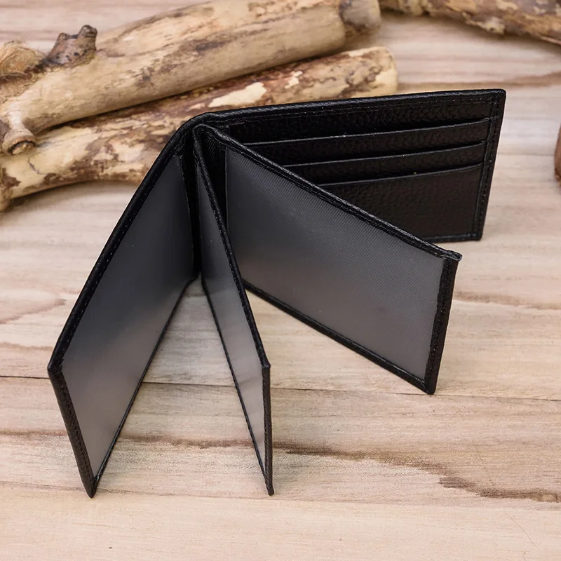 Genuine Leather Men Wallets Coin Pocket Zipper Real Men's Leather Wallet with Coin High Quality Male Purse - Image 4